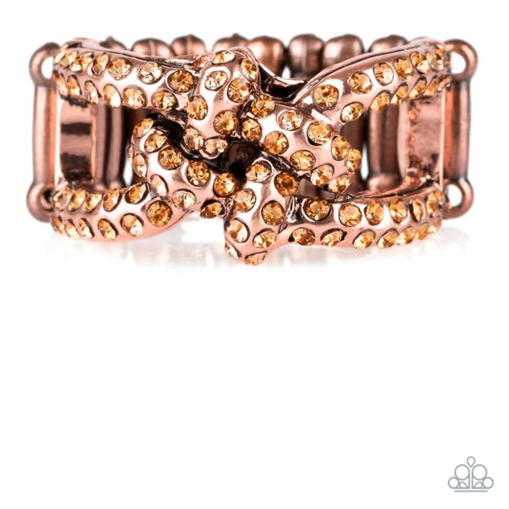 Paparazzi Copper Knot Ring